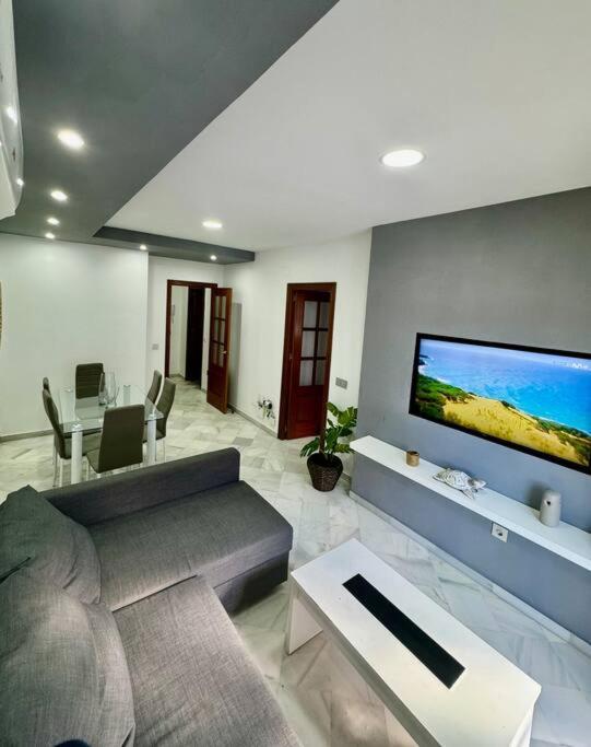 Piso Centrico Y Tranquilo Con Garaje Incluido Apartment ซันลูการ์เดบาร์ราเมดา ภายนอก รูปภาพ